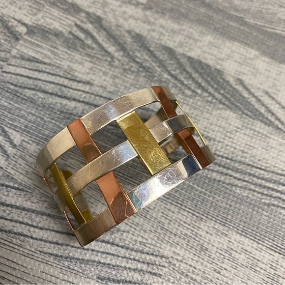 RLM Studio Basket Weave Cuff Bracelet - Picture 2 of 12